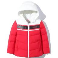 Детский пуховик KELME Girl's Down Jacket (Red/White) - Детский пуховик KELME Girl's Down Jacket (Red/White)