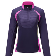 Олимпийка KELME Women's Quilted Training Pullover Violet - Олимпийка KELME Women's Quilted Training Pullover Violet
