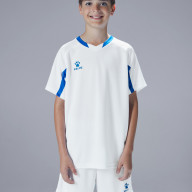 Детская футбольная форма KELME Football Suit (White/Blue) - Детская футбольная форма KELME Football Suit (White/Blue)