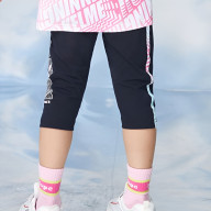 Детские бриджи KELME Cropped Leggings Dark Blue - Детские бриджи KELME Cropped Leggings Dark Blue