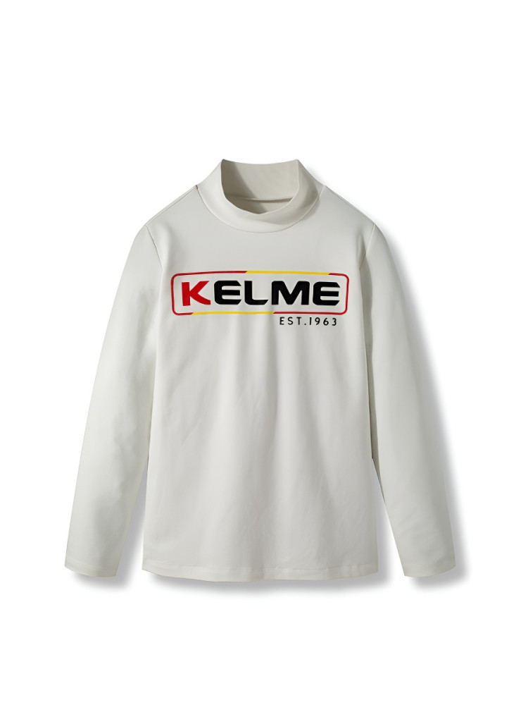 Детский лонгслив KELME Girls Long Sleeve T-Shirt White