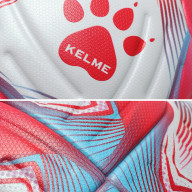 Мяч футбольный KELME Heat-bonded Soccer Ball (Red/Light Blue) - Мяч футбольный KELME Heat-bonded Soccer Ball (Red/Light Blue)