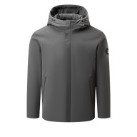 Пуховик KELME Regular Hooded Down Jacket Dark Grey - Пуховик KELME Regular Hooded Down Jacket Dark Grey