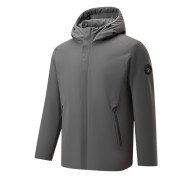 Пуховик KELME Regular Hooded Down Jacket Dark Grey - Пуховик KELME Regular Hooded Down Jacket Dark Grey
