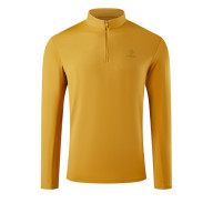 Лонгслив KELME Half-open Long-sleeved T-shirt Yellow - Лонгслив KELME Half-open Long-sleeved T-shirt Yellow