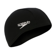 Шапочка для плав. дет. SPEEDO Polyester Cap Jr, 8-710110001, ЧЕРНЫЙ, полиэстер - Шапочка для плав. дет. SPEEDO Polyester Cap Jr, 8-710110001, ЧЕРНЫЙ, полиэстер