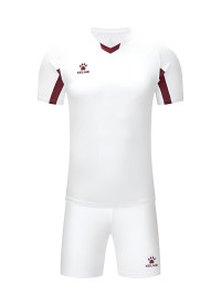 Детская футбольная форма KELME Football Suit (White/Burgundy)