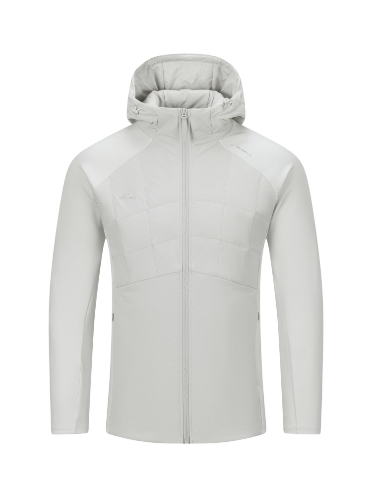 Толстовка KELME Quilted Knitted Patchwork Coat Grey