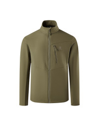 Демисезонная куртка KELME Stand-up Collar Fleece-lined Woven Coat Khaki