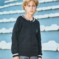 Детская олимпийка KELME Boys Sweater Black - Детская олимпийка KELME Boys Sweater Black