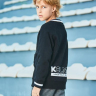 Детская олимпийка KELME Boys Sweater Black - Детская олимпийка KELME Boys Sweater Black