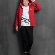 Детская толстовка KELME Boy's Knitted Jacket Red - Детская толстовка KELME Boy's Knitted Jacket Red