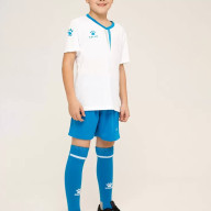Детская футбольная форма KELME Short Sleeve Football Set (Kids) (White/Light Blue) - Детская футбольная форма KELME Short Sleeve Football Set (Kids) (White/Light Blue)