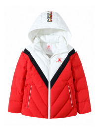 Детский пуховик KELME Girl's Down Jacket (Red/White)