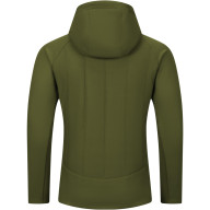 Толстовка KELME Quilted Knitted Patchwork Coat Khaki - Толстовка KELME Quilted Knitted Patchwork Coat Khaki