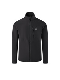 Демисезонная куртка KELME Stand-up Collar Fleece-lined Woven Coat Black