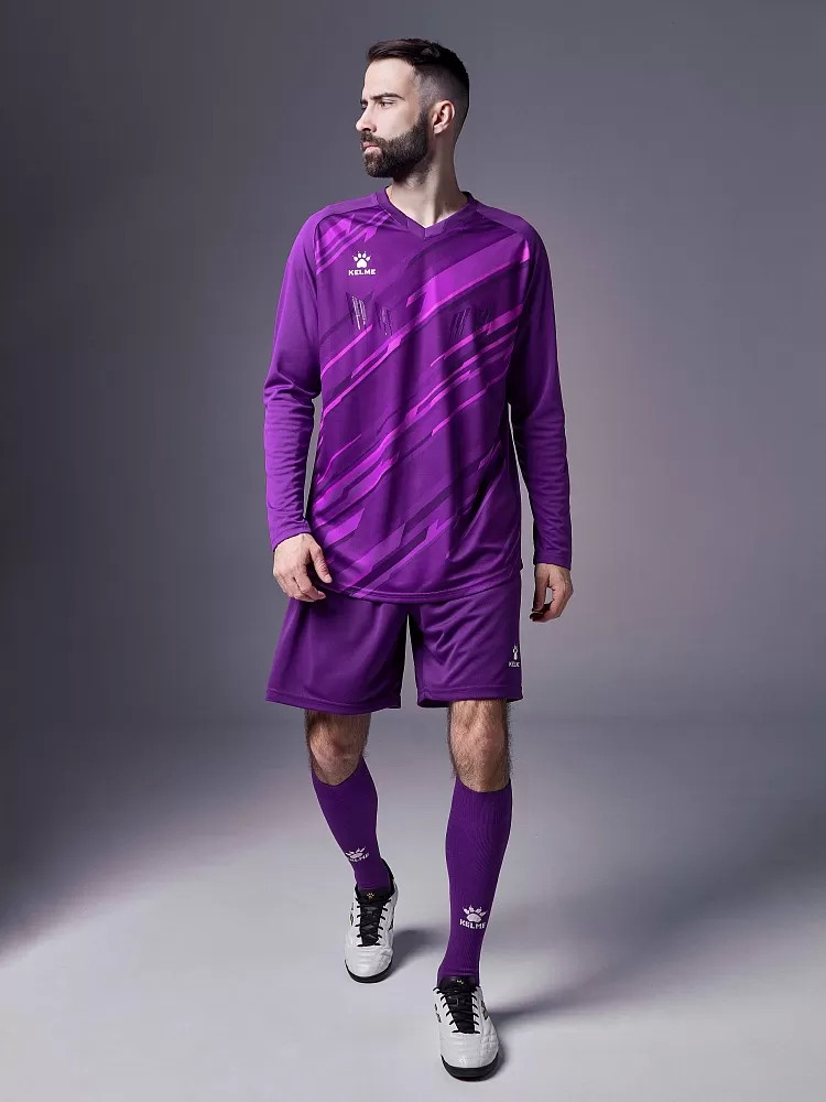 Вратарская форма KELME Long Sleeve Goalkeeper Suit Light Purple
