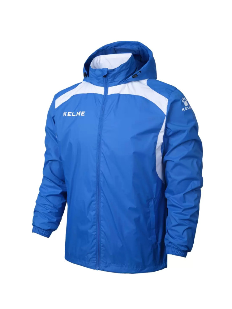 Детская ветровка KELME Windproof Rain Jacket Kid Blue