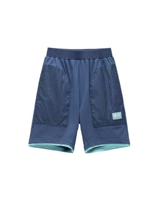 Детские шорты KELME Knitted Cropped Pants Dark Blue