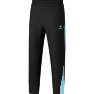 Брюки KELME Woven Trousers (Black/Light Blue) - Брюки KELME Woven Trousers (Black/Light Blue)