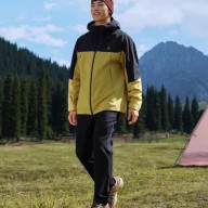 Демисезонная куртка KELME Three-in-one Woven Jacket Yellow - Демисезонная куртка KELME Three-in-one Woven Jacket Yellow