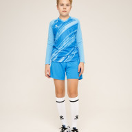 Детский комплект (лонгслив, шорты) KELME Long Sleeve Goalkeeper Suit Light Blue - Детский комплект (лонгслив, шорты) KELME Long Sleeve Goalkeeper Suit Light Blue