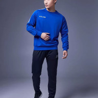 Свитшот KELME Knitted Crew Neck Sweatshirt Blue - Свитшот KELME Knitted Crew Neck Sweatshirt Blue