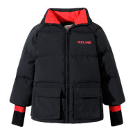 Детский пуховик KELME Girl's Down Jacket Black - Детский пуховик KELME Girl's Down Jacket Black