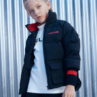 Детский пуховик KELME Girl's Down Jacket Black - Детский пуховик KELME Girl's Down Jacket Black