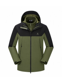 Демисезонная куртка KELME Three-in-one Woven Jacket Green