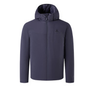 Пуховик KELME Regular Hooded Cotton-padded Jacket Dark Blue - Пуховик KELME Regular Hooded Cotton-padded Jacket Dark Blue