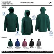 SUDADERA CON CAPUCHA U-TRIBE   - SUDADERA CON CAPUCHA U-TRIBE  
