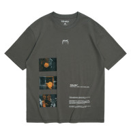 Футболка KELME Round Neck Short Sleeve T-Shirt Black - Футболка KELME Round Neck Short Sleeve T-Shirt Black