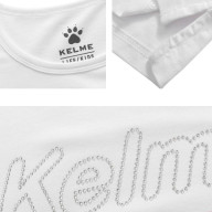 Детский лонгслив KELME Girls Long Sleeve T-Shirt White - Детский лонгслив KELME Girls Long Sleeve T-Shirt White