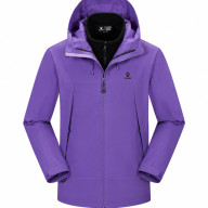 Демисезонная куртка KELME Three-in-one Woven Jacket Violet - Демисезонная куртка KELME Three-in-one Woven Jacket Violet