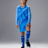 Детская вратарская форма KELME Long Sleeve Goalkeeper Suit Light Blue - Детская вратарская форма KELME Long Sleeve Goalkeeper Suit Light Blue