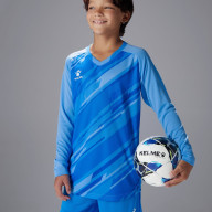 Детская вратарская форма KELME Long Sleeve Goalkeeper Suit Light Blue - Детская вратарская форма KELME Long Sleeve Goalkeeper Suit Light Blue