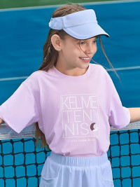 Детская футболка KELME Short Sleeve T-Shirt Kid Light Purple