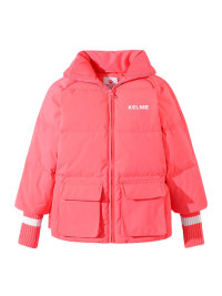 Детский пуховик KELME Girl's Down Jacket Red
