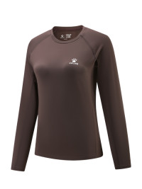 Лонгслив KELME Crew Neck Long-Sleeved T-Shirt Dark Brown