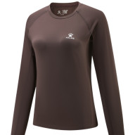 Лонгслив KELME Crew Neck Long-Sleeved T-Shirt Dark Brown - Лонгслив KELME Crew Neck Long-Sleeved T-Shirt Dark Brown