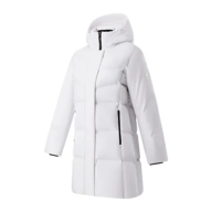 Женский пуховик KELME Mid-Length Hooded Down Jacket White - Женский пуховик KELME Mid-Length Hooded Down Jacket White