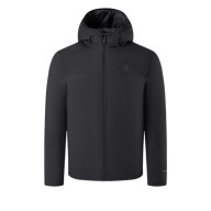Пуховик KELME Regular Hooded Cotton-padded Jacket Black - Пуховик KELME Regular Hooded Cotton-padded Jacket Black