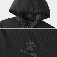 Пуховик KELME Regular Hooded Cotton-padded Jacket Black - Пуховик KELME Regular Hooded Cotton-padded Jacket Black