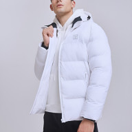 Пуховик KELME Hooded Short Padded Jacket White - Пуховик KELME Hooded Short Padded Jacket White