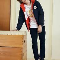 Куртка утепленная KELME Boys Double-Sided Woven Trench Coat Red - Куртка утепленная KELME Boys Double-Sided Woven Trench Coat Red