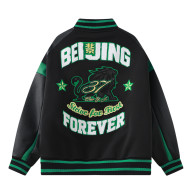 Бомбер KELME Baseball Jacket (Black/Green) - Бомбер KELME Baseball Jacket (Black/Green)