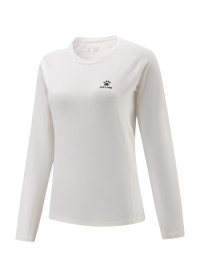 Лонгслив KELME Crew Neck Long-Sleeved T-Shirt White