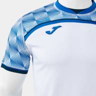 ФУТБОЛКА С КОРОТКИМ РУКАВОМ IRON HANDBALL PRO БЕЛЫЙ КОРОЛЕВСКИЙ - ФУТБОЛКА С КОРОТКИМ РУКАВОМ IRON HANDBALL PRO БЕЛЫЙ КОРОЛЕВСКИЙ