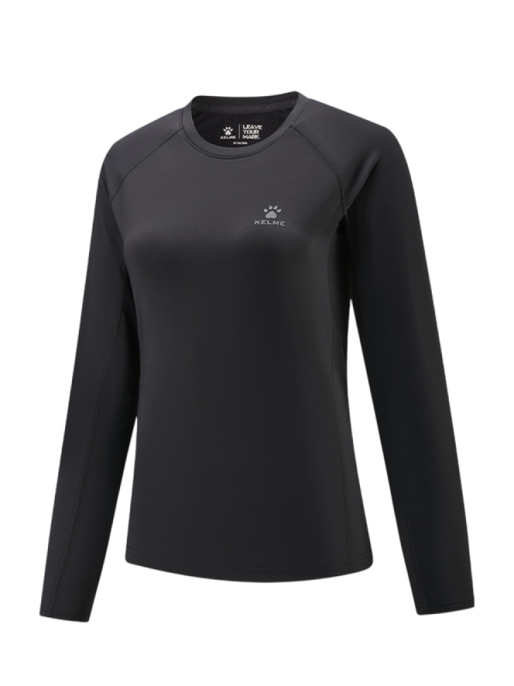 Лонгслив KELME Crew Neck Long-Sleeved T-Shirt Black